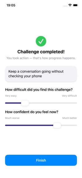 More: Social Confidence Coaching App for iOS – screenshot 5