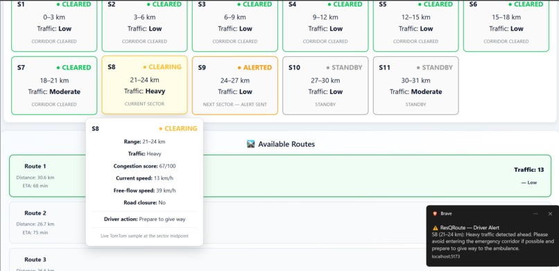 ResQRoute — Emergency Traffic Coordination – screenshot 9