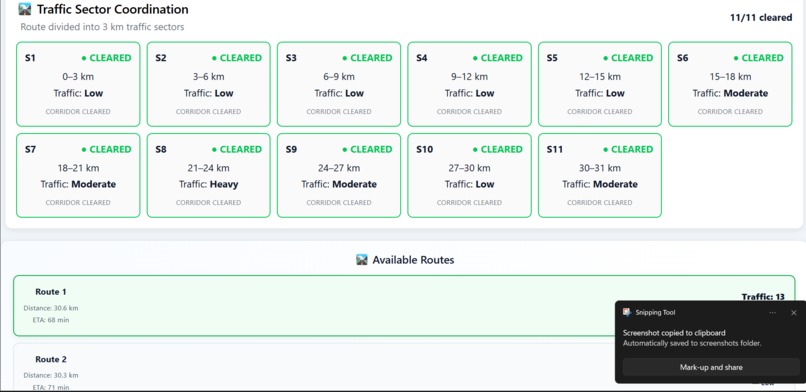ResQRoute — Emergency Traffic Coordination – screenshot 10