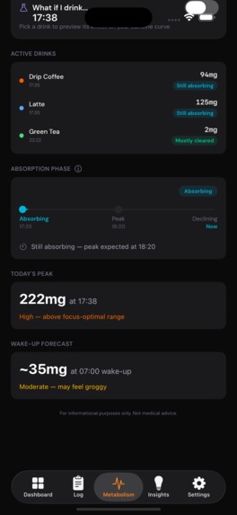 Caffy: Caffeine Tracker – screenshot 10