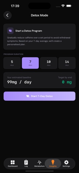 Caffy: Caffeine Tracker – screenshot 13