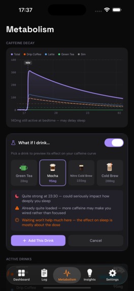 Caffy: Caffeine Tracker – screenshot 9