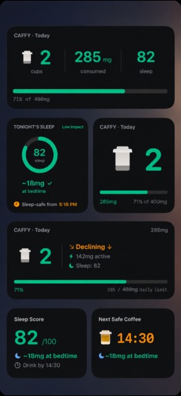 Caffy: Caffeine Tracker – screenshot 14