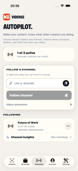 Vidense – screenshot 3