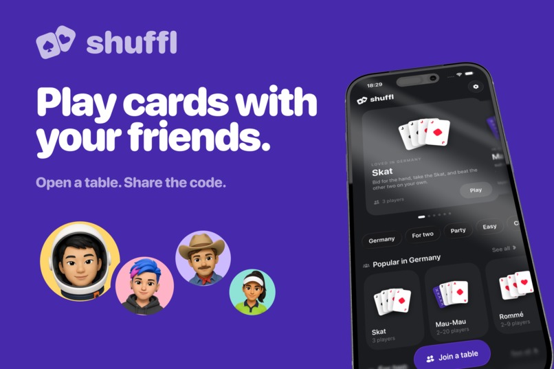 shuffl – screenshot 1