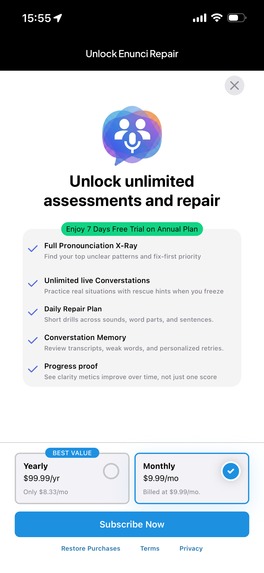 Enunci – screenshot 1