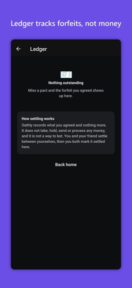 Oathly – screenshot 3