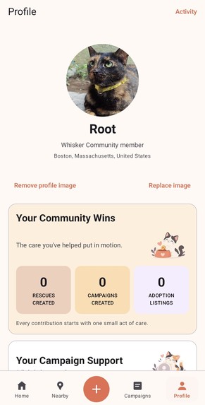 Whisker Community – screenshot 1
