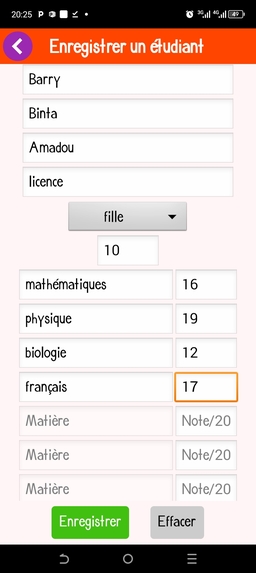 Gestion_Etudiant_Pro – screenshot 1
