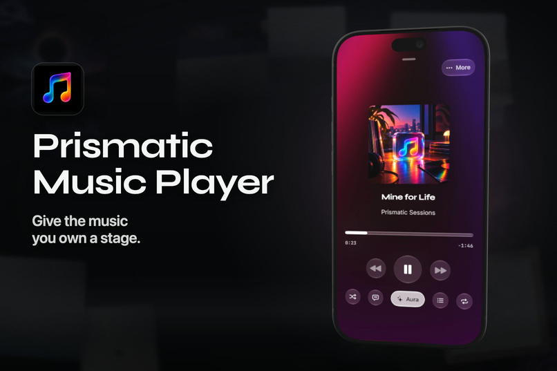 Prismatic Offline Music Player – screenshot 1