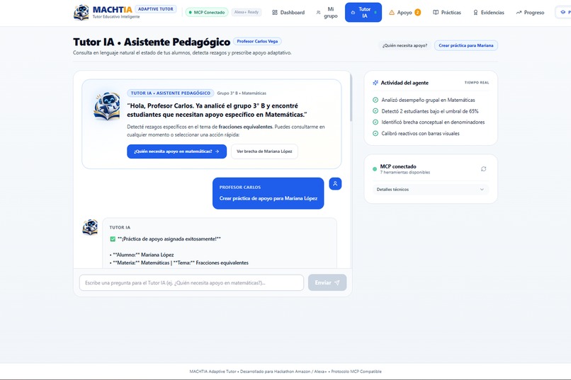 MACHTIA Adaptive Tutor – screenshot 2
