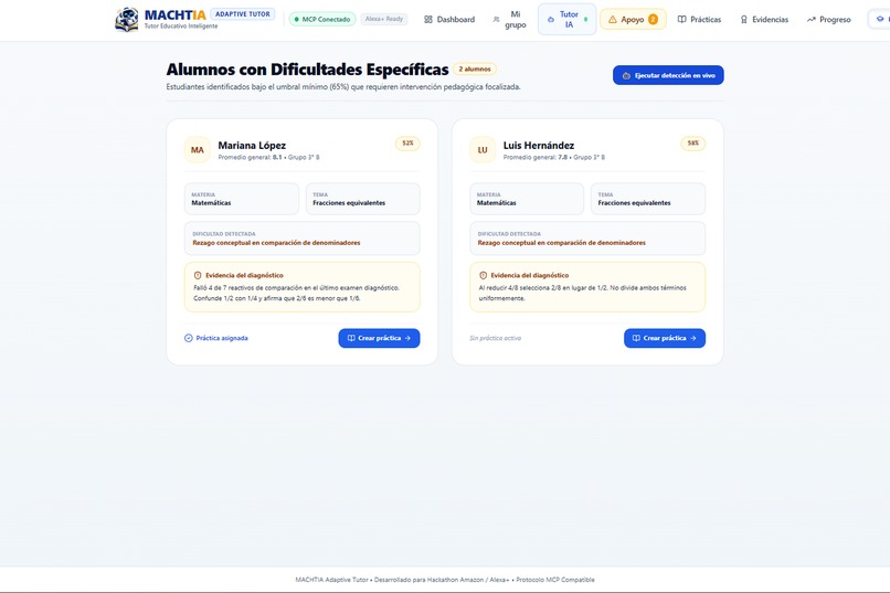 MACHTIA Adaptive Tutor – screenshot 3