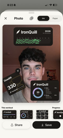 IronQuill: Gym Workout Tracker – screenshot 6