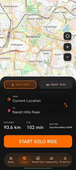 RiderMate – screenshot 3