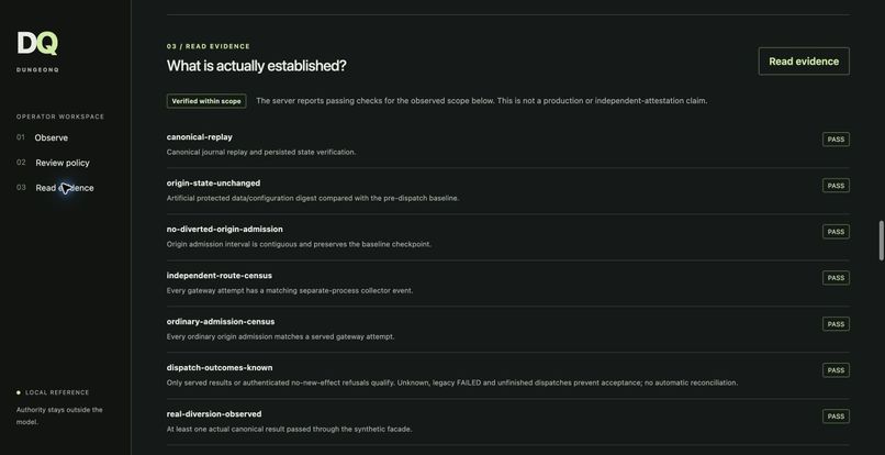 DungeonQ — Defensive Deception for AI-Agent Workflows – screenshot 14