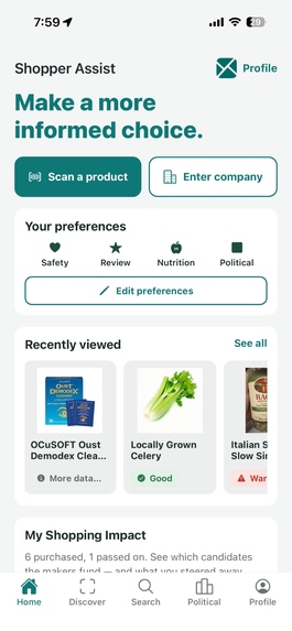 Shopper Assist – screenshot 1