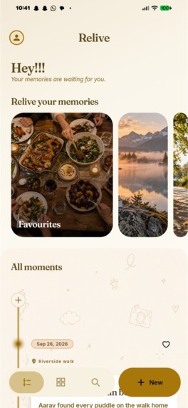 Relive – screenshot 2