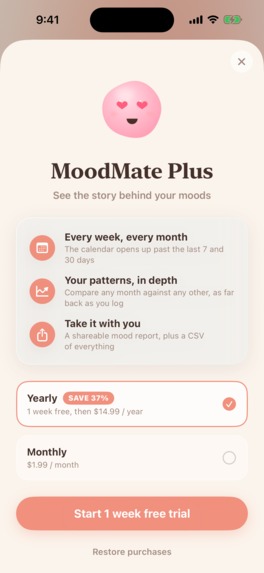 MoodMate – screenshot 2