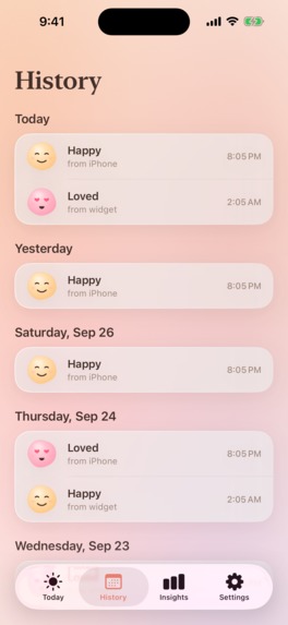 MoodMate – screenshot 3