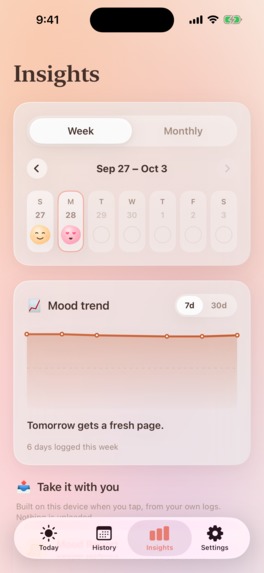 MoodMate – screenshot 5