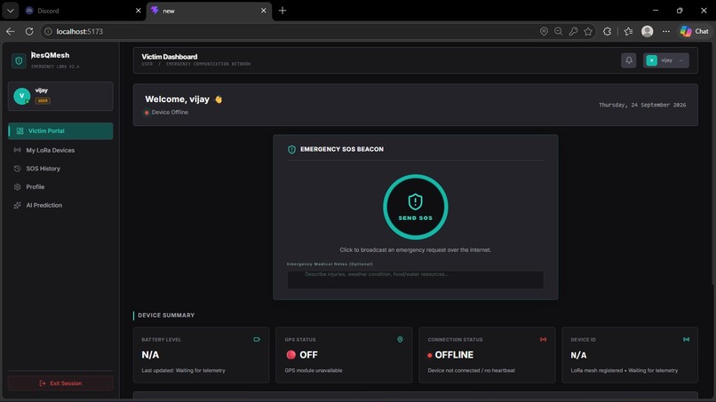 Low-cost emergency network for disaster zones   – screenshot 1