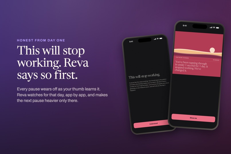 Reva: an interruption that knows when it stopped working – screenshot 5