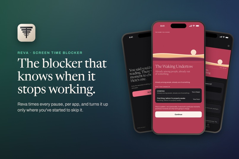 Reva: an interruption that knows when it stopped working – screenshot 1