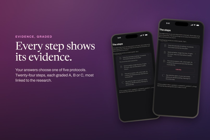 Reva: an interruption that knows when it stopped working – screenshot 6