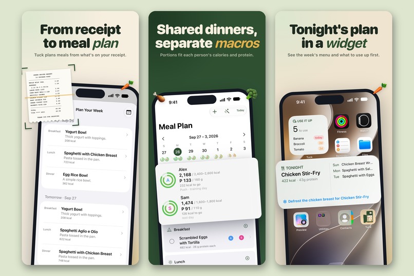Tuck: Pantry & Meal Planner – screenshot 1