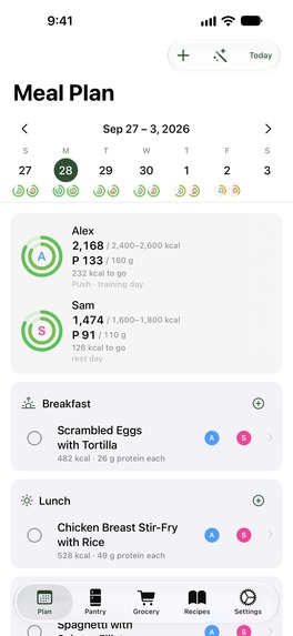Tuck: Pantry & Meal Planner – screenshot 4