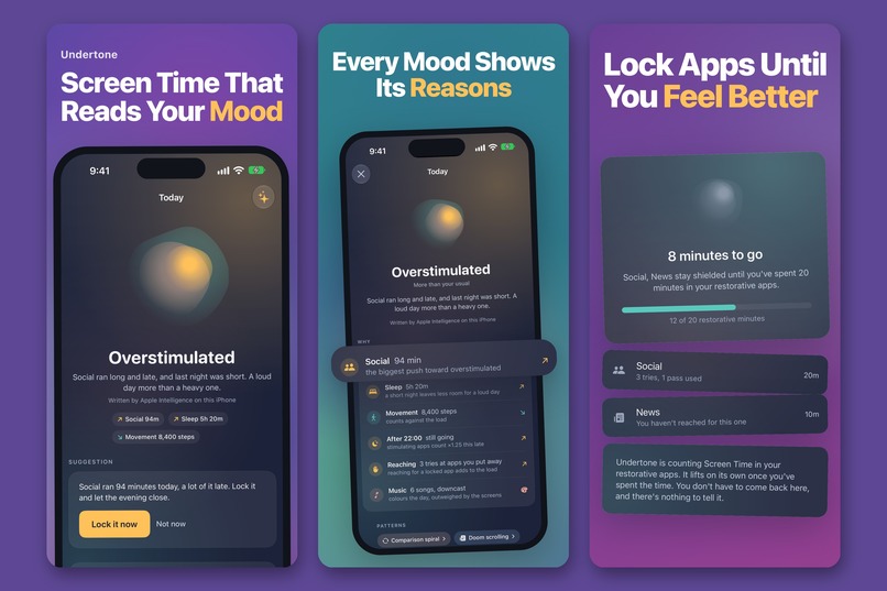 Undertone: Screen Time & Mood – screenshot 1