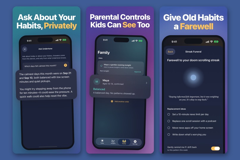 Undertone: Screen Time & Mood – screenshot 3