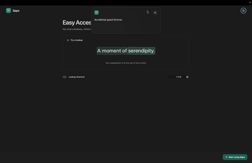 Saps – screenshot 1
