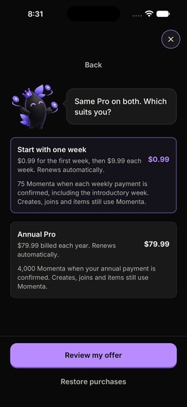 Menta – screenshot 4