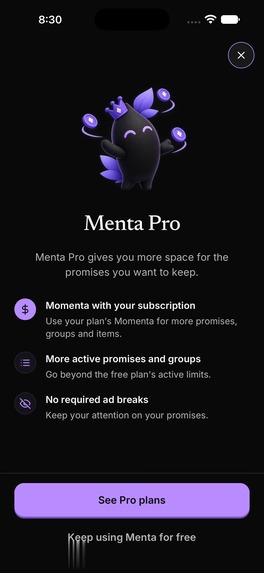 Menta – screenshot 3
