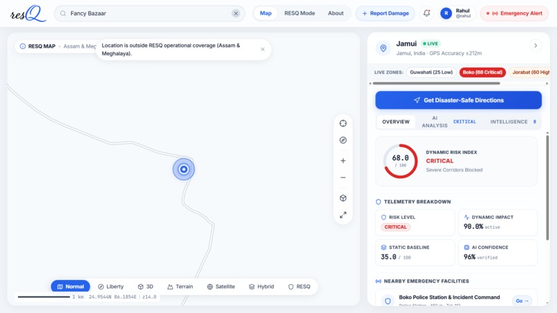 RESQ – screenshot 2