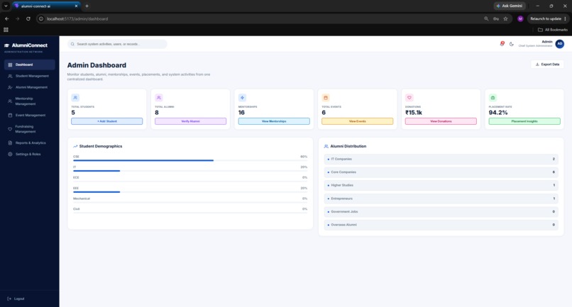 AlumniConnectAI – screenshot 3
