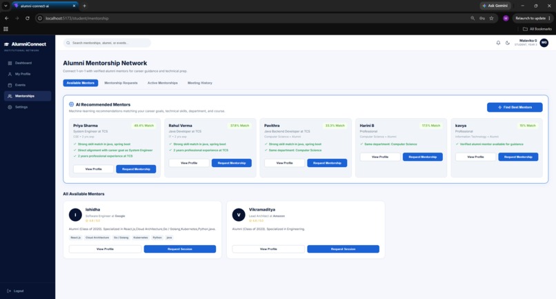 AlumniConnectAI – screenshot 7