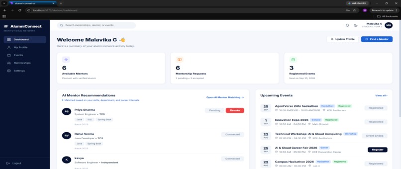AlumniConnectAI – screenshot 8