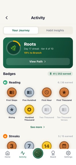 Quran Habit Mobile App – screenshot 5