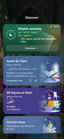 Quran Habit Mobile App – screenshot 6