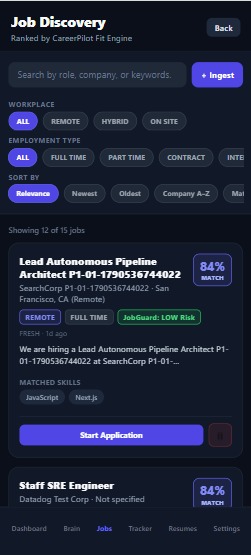 CareerPilot AI — The AI Career Operating System – screenshot 3