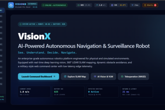 AI- powered Autonomous Navigation & Surveillance Robot