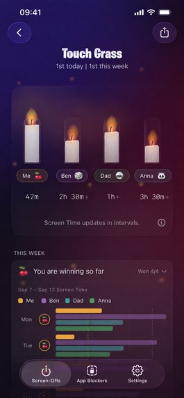 ScreenOff - Screen Time Competitions, Challenges, Blockers – screenshot 2