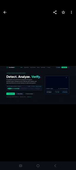 AI-BASED VOICE AUTHENTICATION DETECTION SYSTEM  – screenshot 1