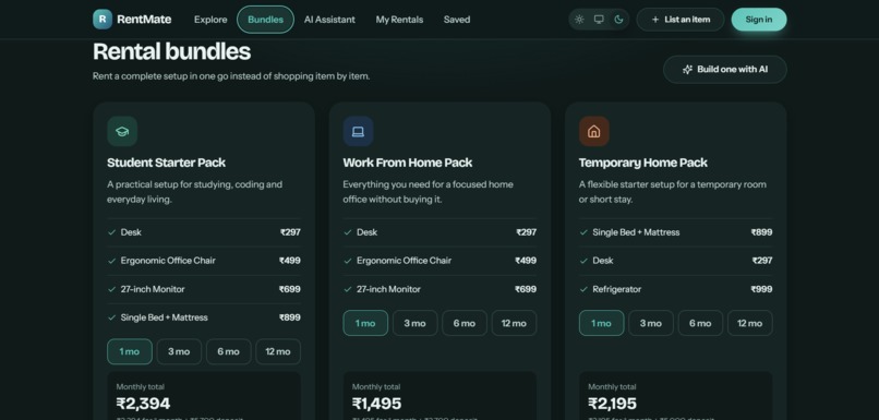 RentMate – screenshot 1