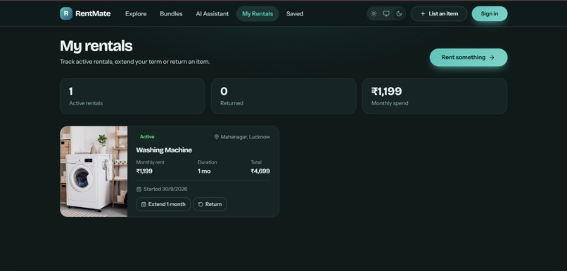 RentMate – screenshot 2