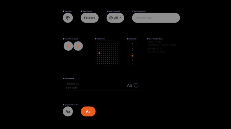 72pt: Fonts for Designers – screenshot 2