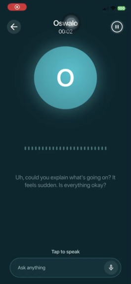 Oswalo: Rehearse hard conversations out loud – screenshot 4