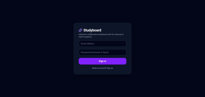 StudyBoard – screenshot 1